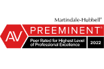 Martindale-Hubbell Preeminent 2022
